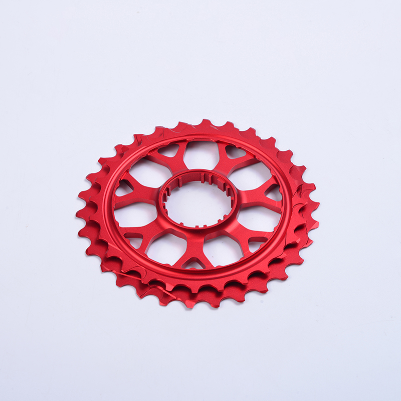 一体盘片-红色（航空铝+阳极）